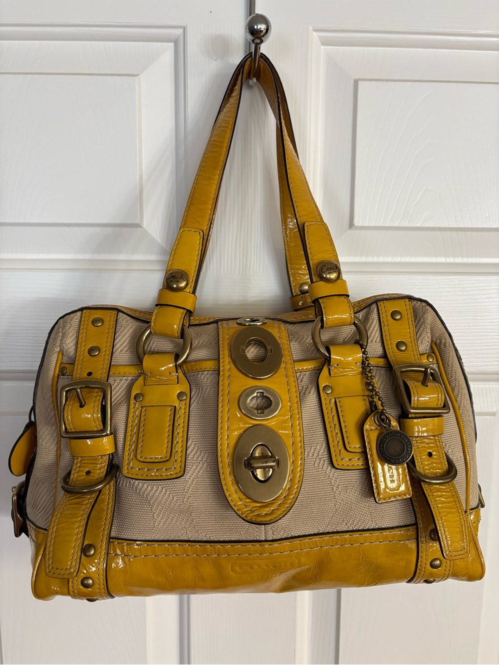 Vintage Coach Legacy Lily Satchel